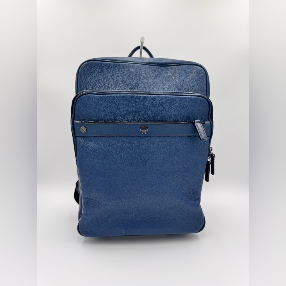 Mcm Leather Backpack - image 1